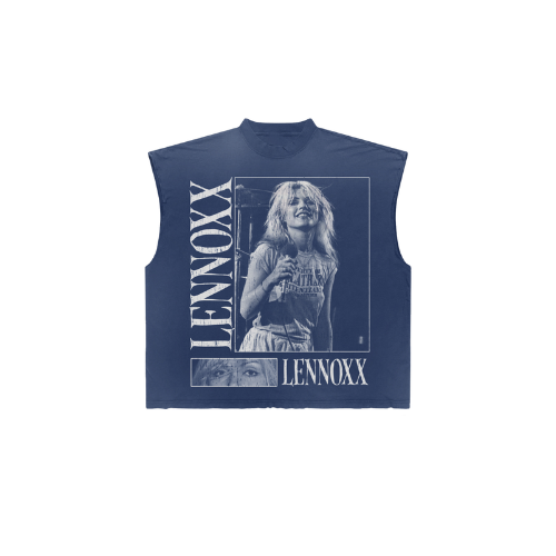 LOLLAPALOOZA SLEEVELESS MOCK NECK T-SHIRT