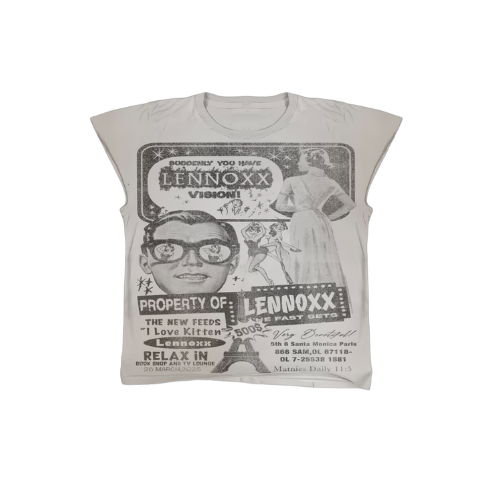 LENNOXX VISION CUTOFF T-SHIRT